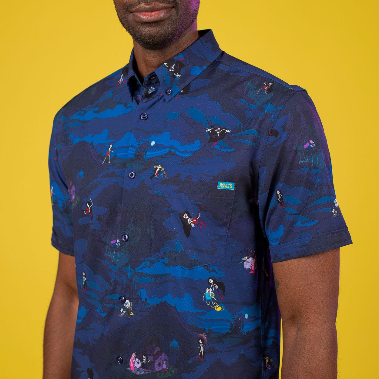 Adventure Time "The Vampire Queen" – KUNUFLEX Short Sleeve Shirt - Image 2