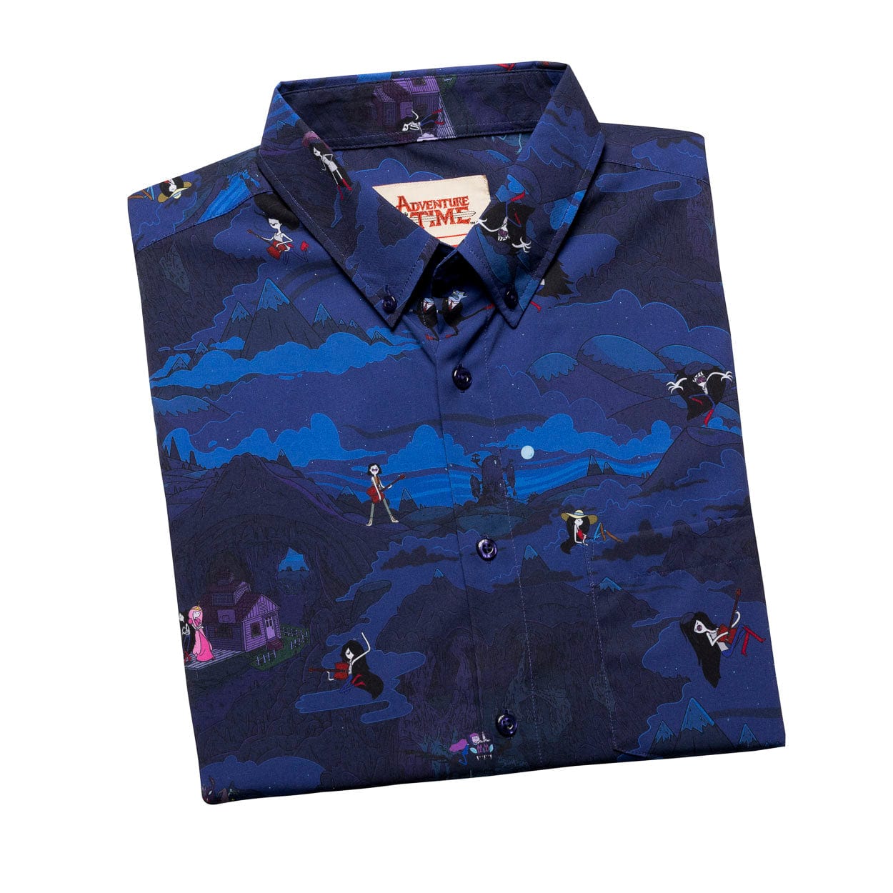 Adventure Time "The Vampire Queen" – KUNUFLEX Short Sleeve Shirt - Image 7