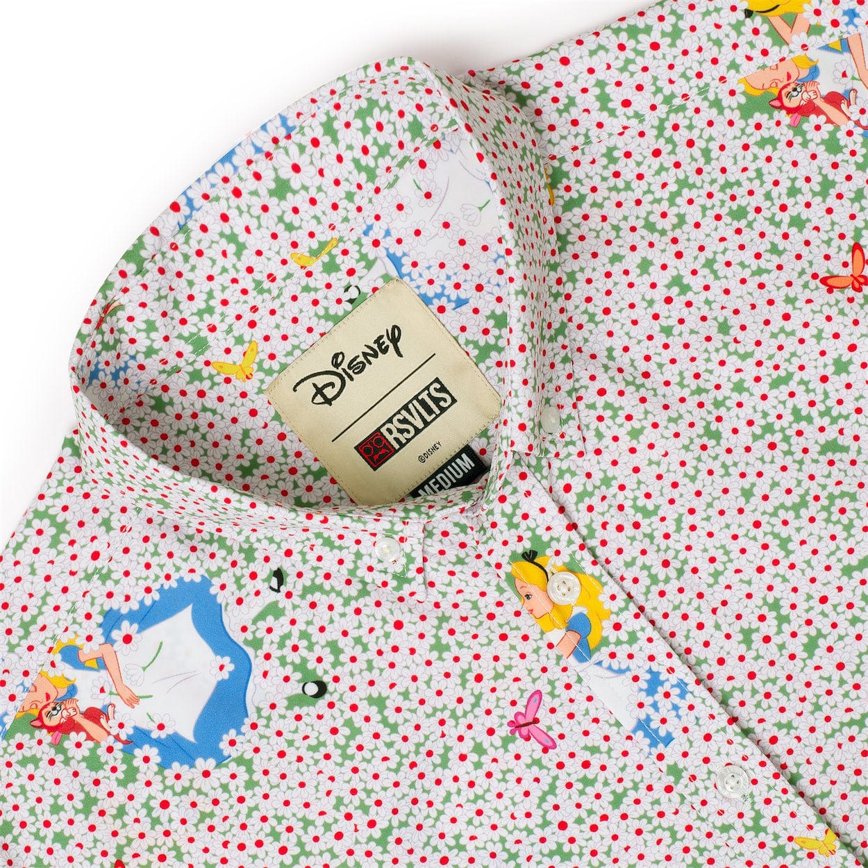 Disney's Alice in Wonderland "A World of My Own"- KUNUFLEX Short Sleeve Shirt - Image 5