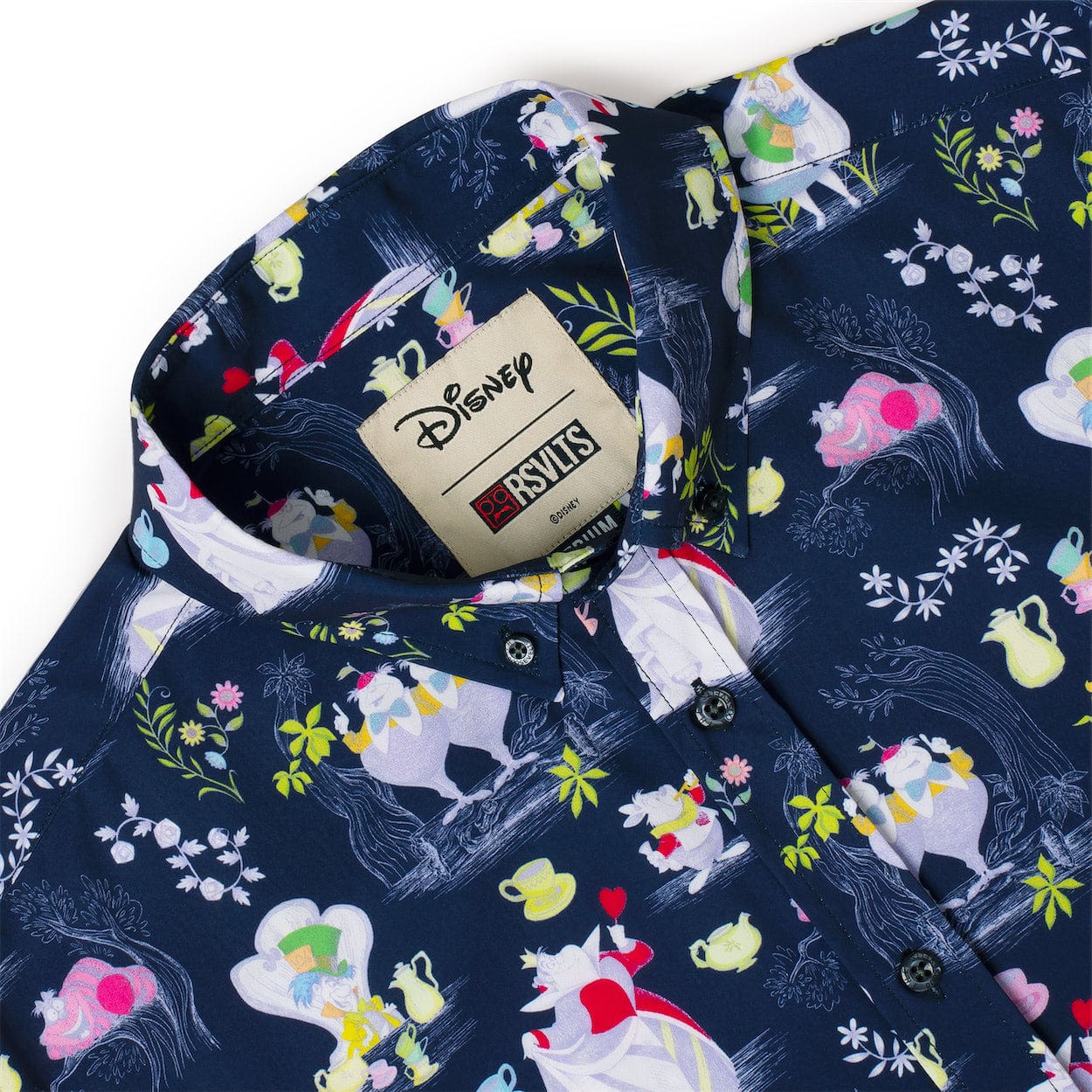 Disney's Alice in Wonderland "Curiouser and Curiouser" - KUNUFLEX Short Sleeve Shirt - Image 5