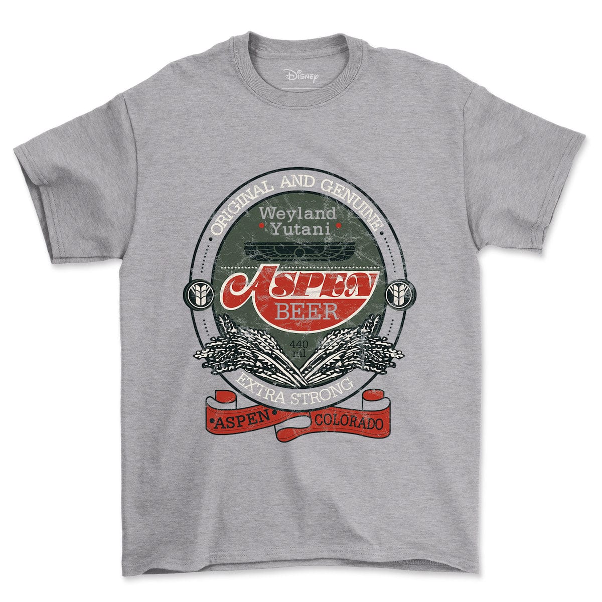 Alien "Aspen Beer" – Crewneck Tee - Image 4