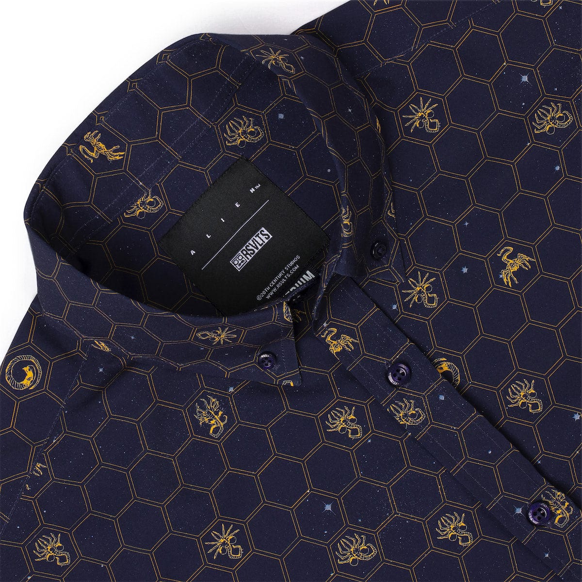 Alien "Stages of Fear" – KUNUFLEX Short Sleeve Shirt - Image 6