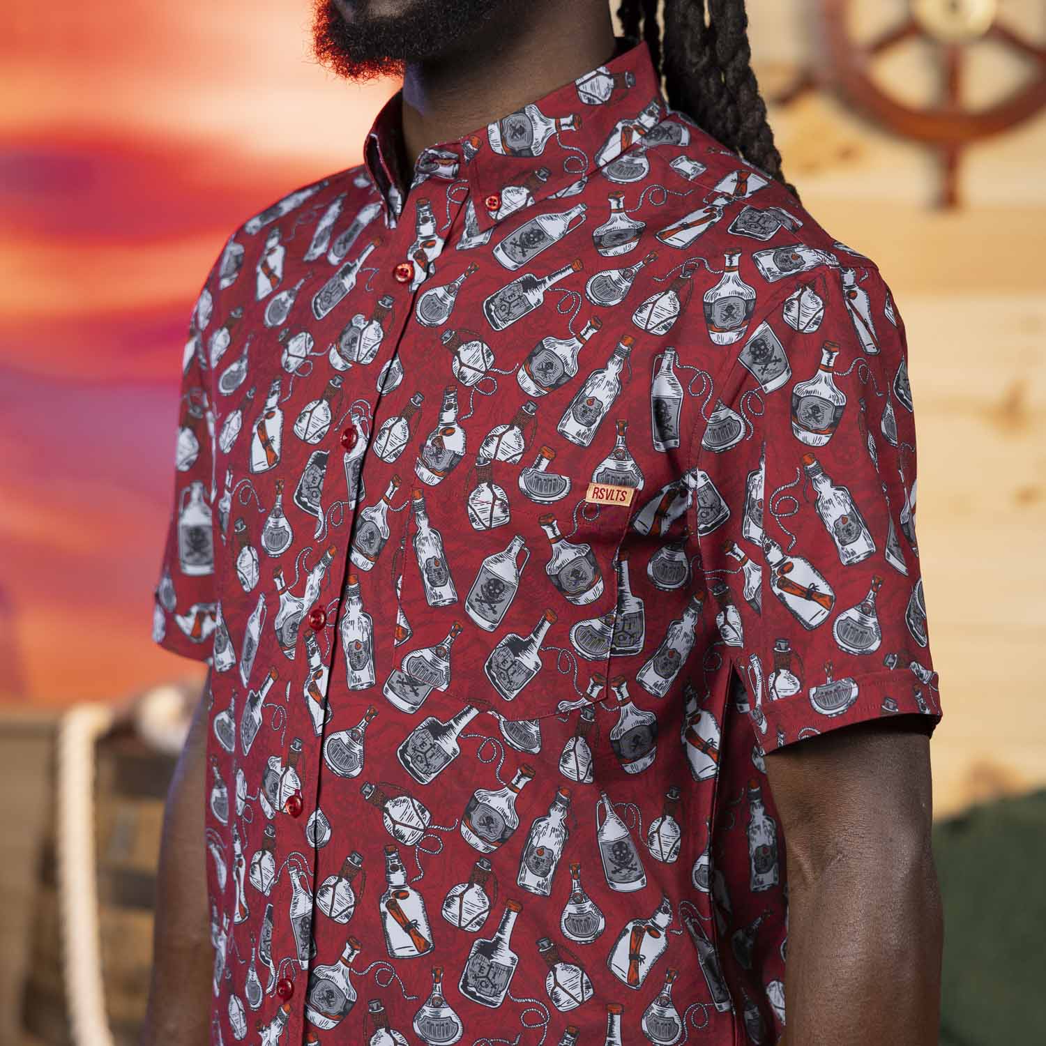 And a Bottle o' Rum – KUNUFLEX Short Sleeve Shirt