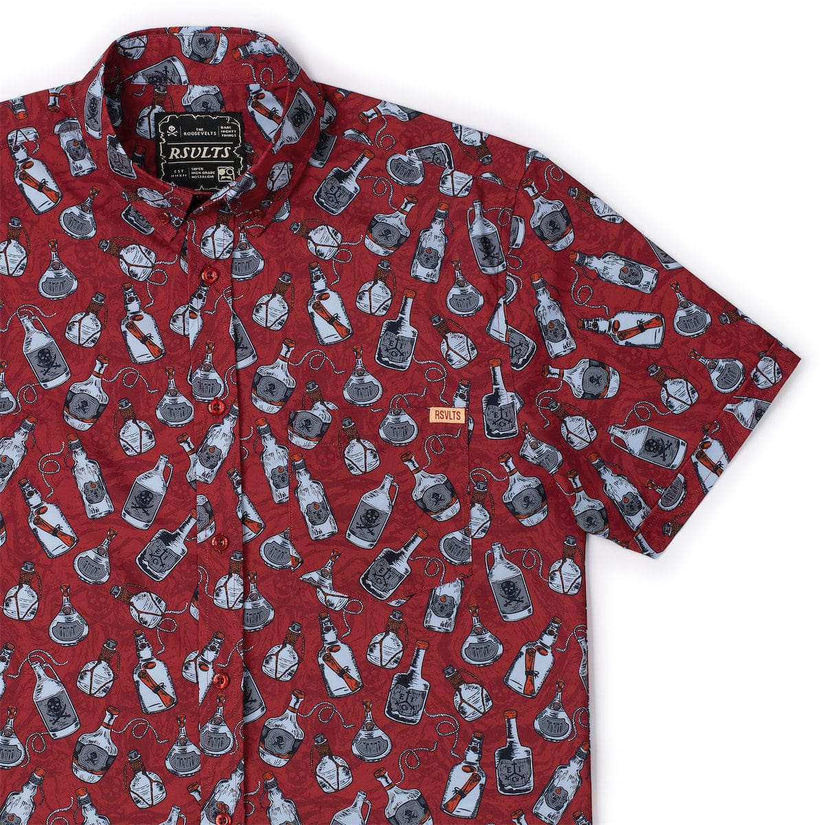 And a Bottle o' Rum – KUNUFLEX Short Sleeve Shirt - Image 2