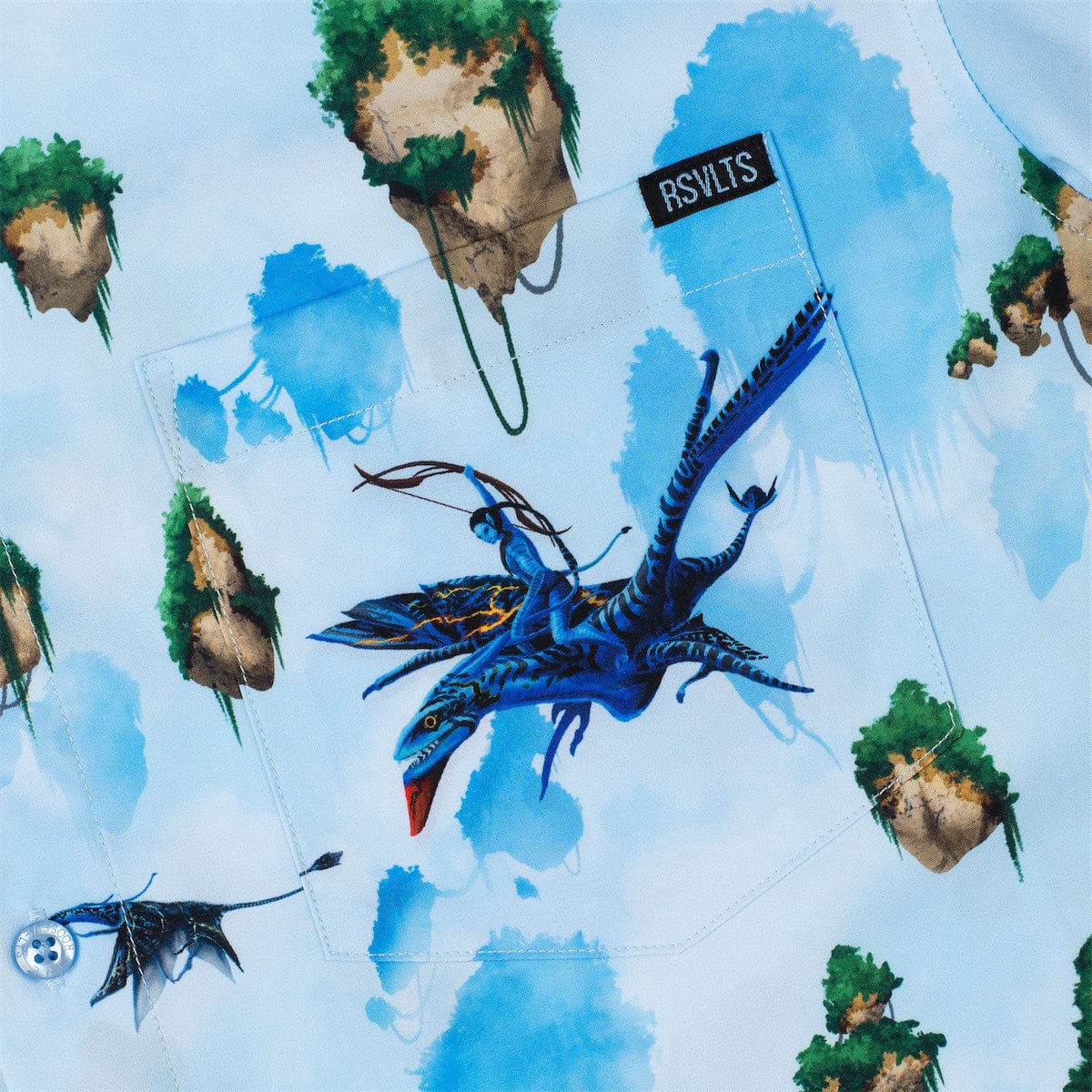 Avatar "Hallelujah Mountains" – KUNUFLEX Short Sleeve Shirt - Image 3