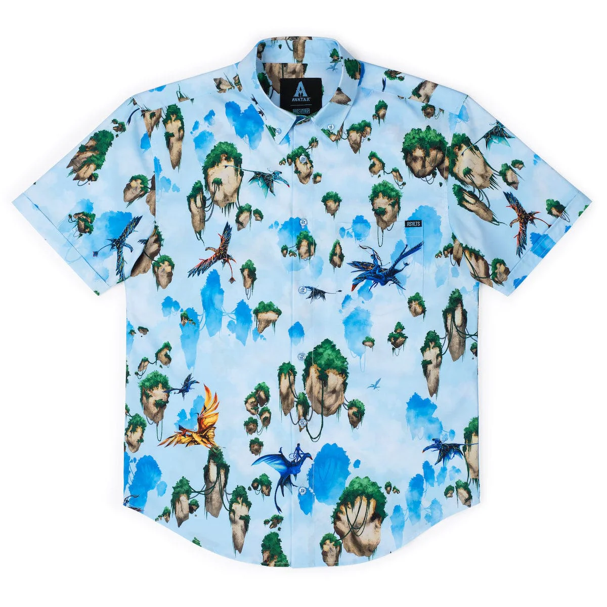 Avatar "Hallelujah Mountains" – KUNUFLEX Short Sleeve Shirt - Image 5