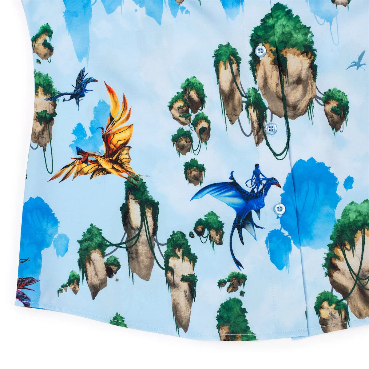 Avatar "Hallelujah Mountains" – Women's KUNUFLEX Short Sleeve Shirt - Image 7