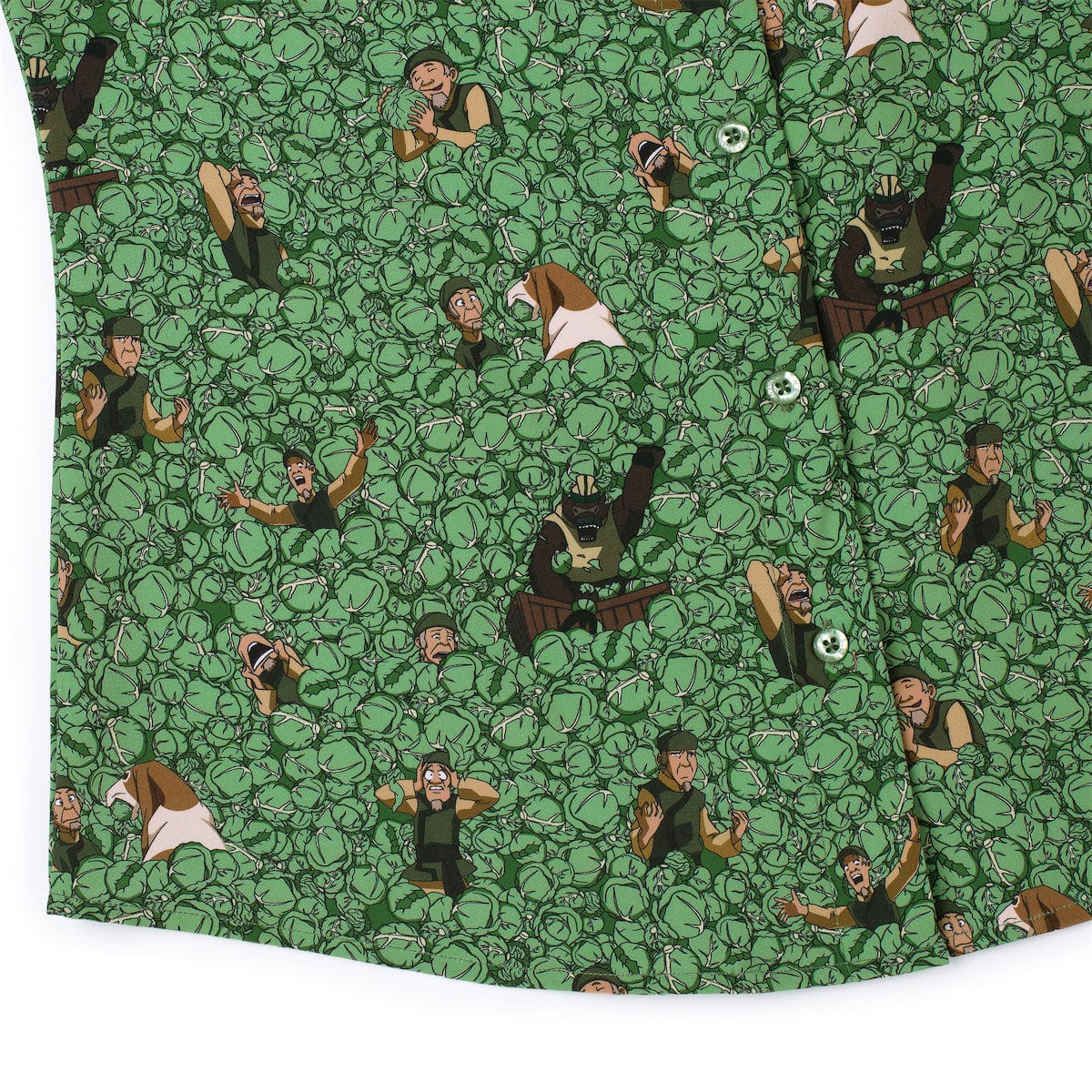 Avatar: The Last Airbender "My Cabbages!" – Women's KUNUFLEX Short Sleeve Shirt - Image 4