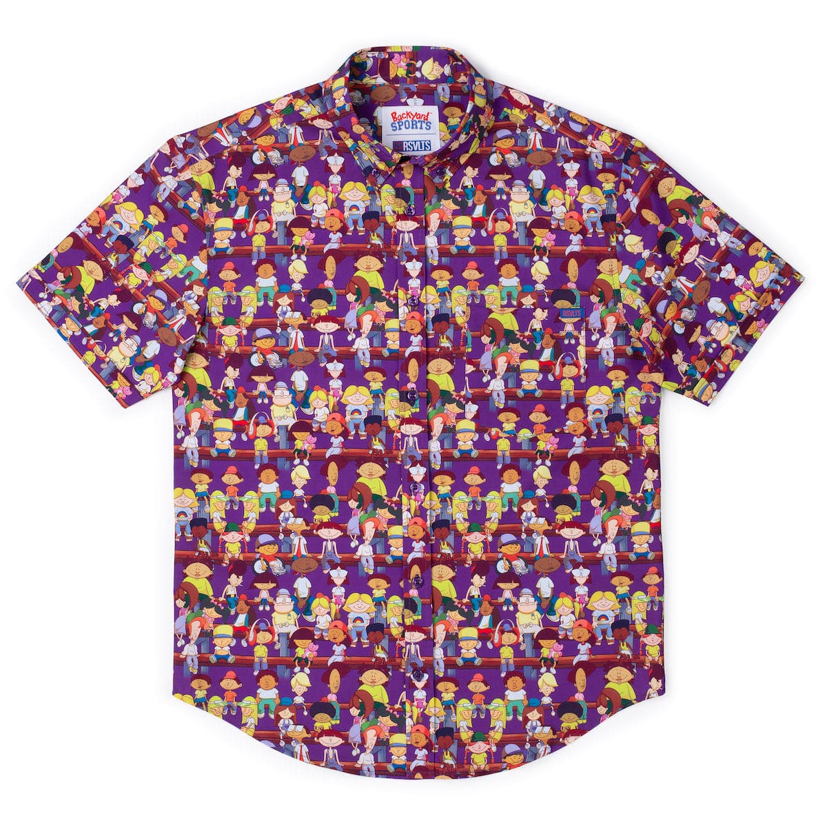 Backyard Sports "Backyard Bleachers" – KUNUFLEX Short Sleeve Shirt - Image 5