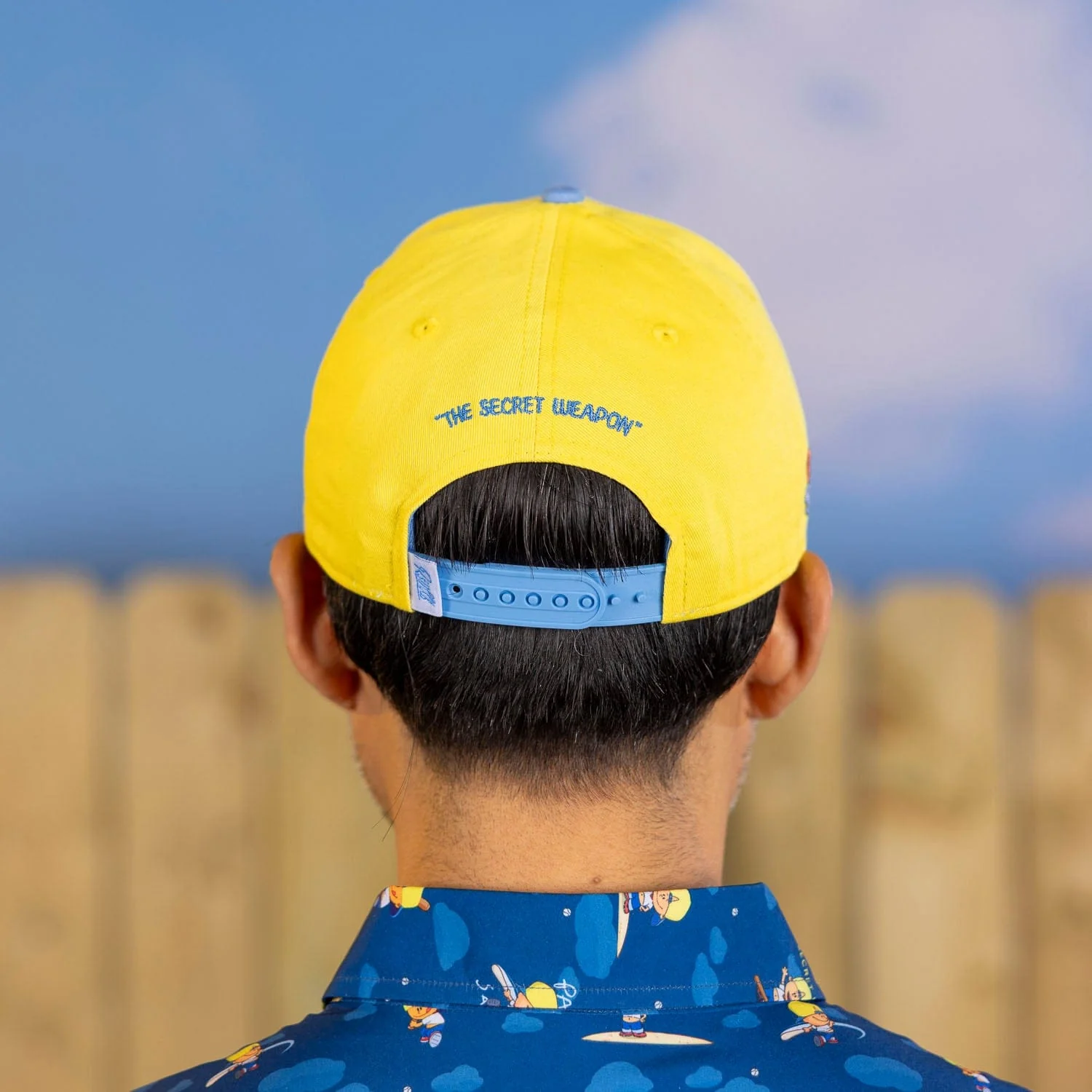 Backyard Sports "The Secret Weapon" – 5-Panel Curved Brim Hat - Image 4