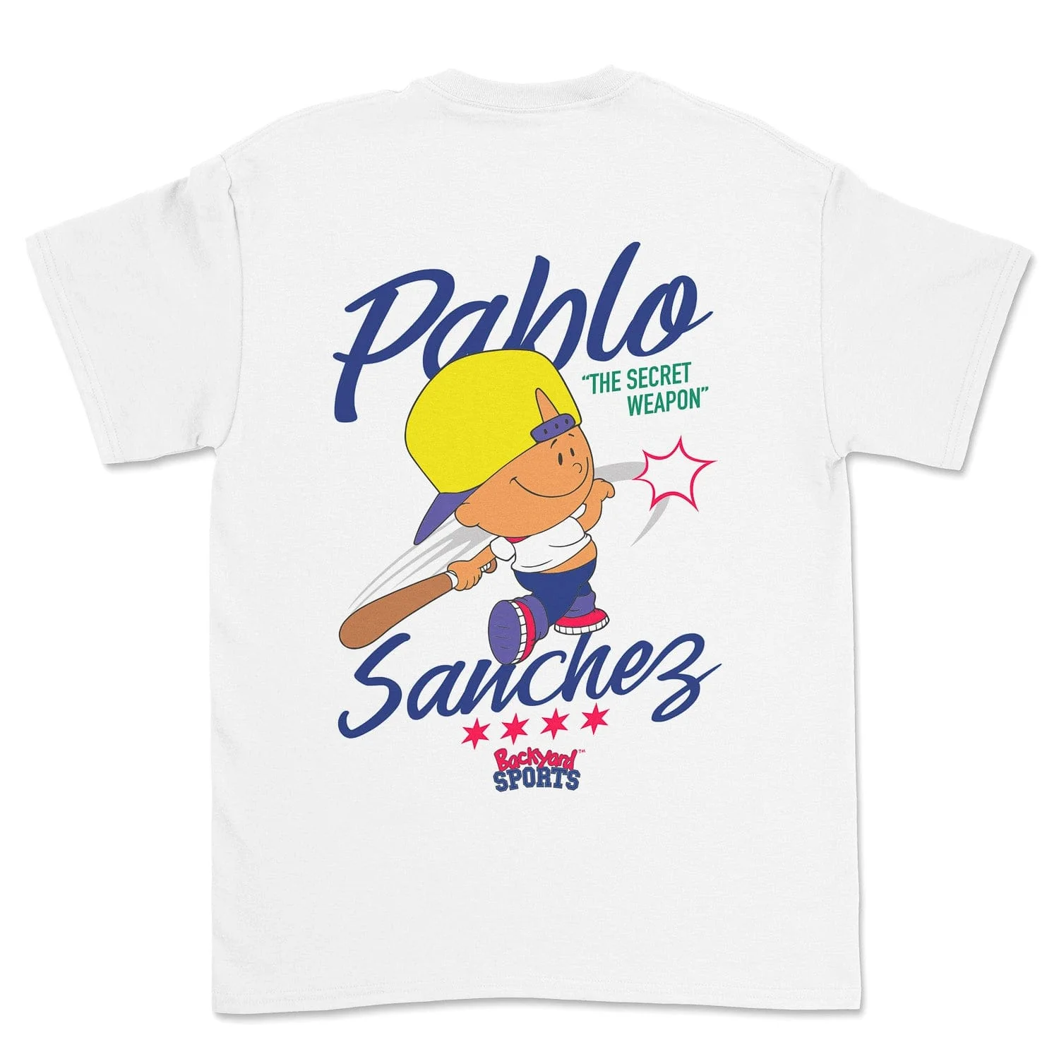 Backyard Sports "The Secret Weapon" – Crewneck Tee - Image 3