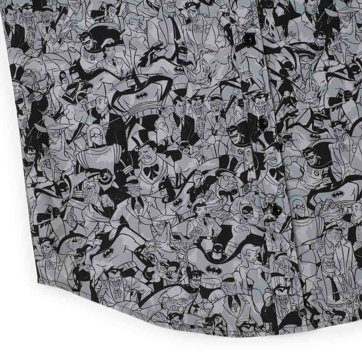 Batman: The Animated Series "Bat Noir" – KUNUFLEX Short Sleeve Shirt - Image 7