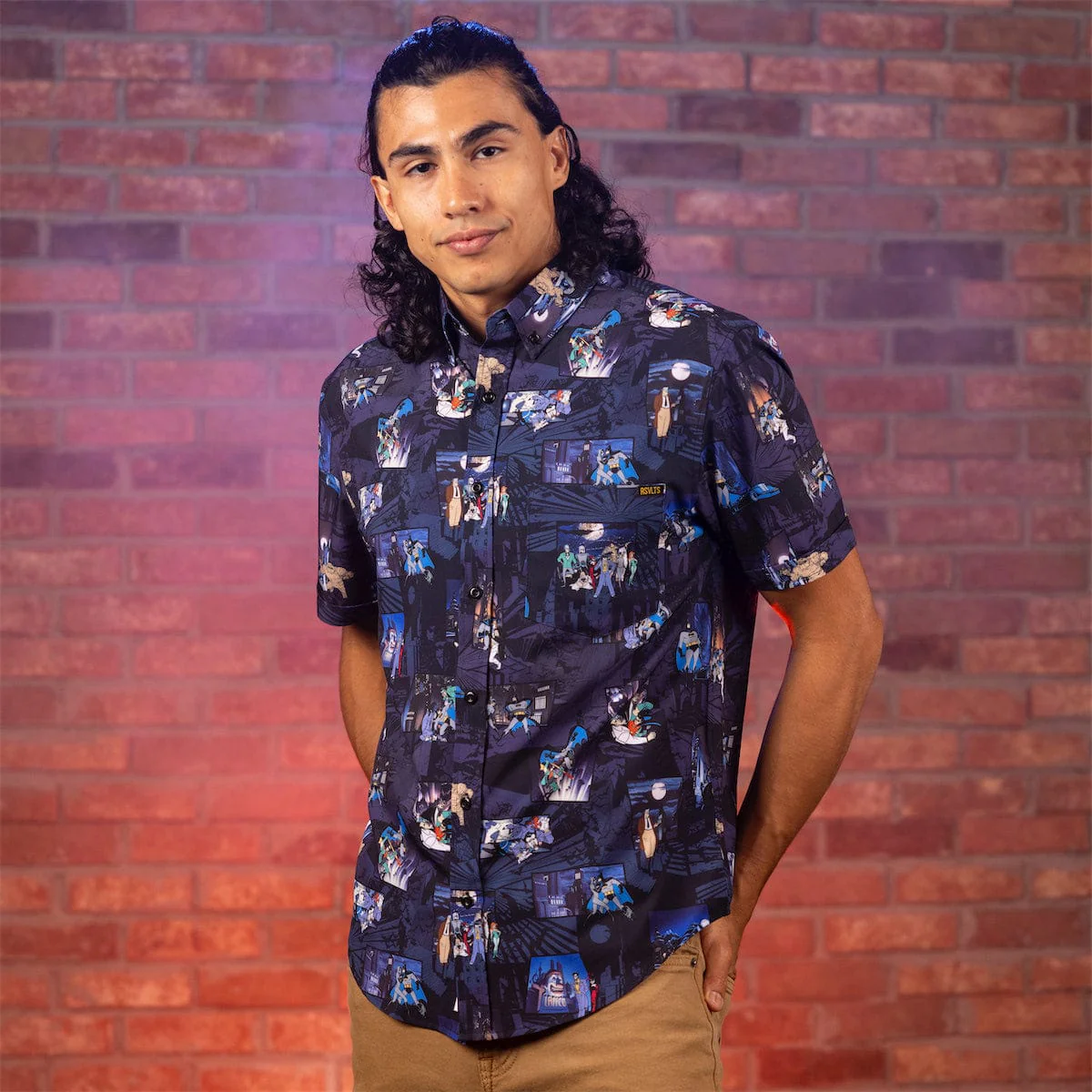 Batman: The Animated Series "Gotham's Guardian" – KUNUFLEX Short Sleeve Shirt - Image 4