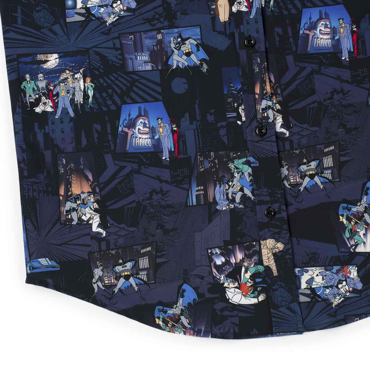 Batman: The Animated Series "Gotham's Guardian" – KUNUFLEX Short Sleeve Shirt - Image 7