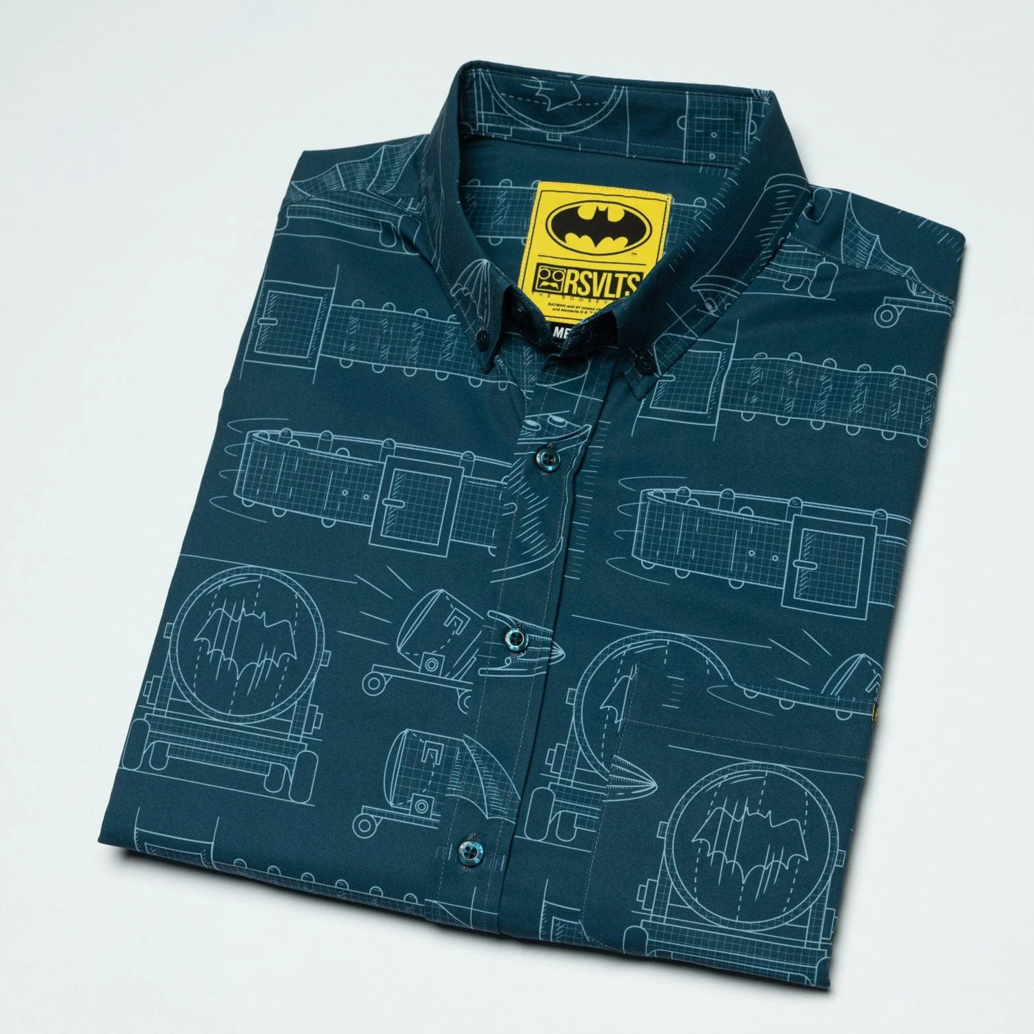 Batman "Batprints" – KUNUFLEX Short Sleeve Shirt - Image 9
