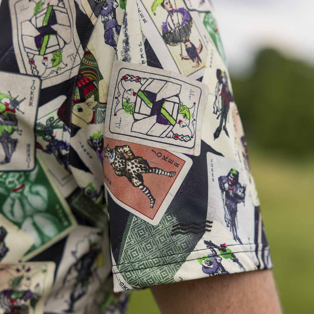 Batman™ 85th Anniversary Batman "Calling Card" – All-Day Polo - Image 4