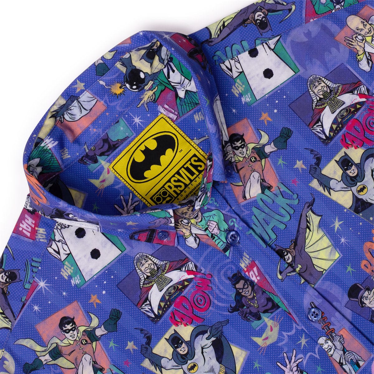 Batman™ 85th Anniversary "Kapow! Bonk! Thwack!" – KUNUFLEX Short Sleeve Shirt - Image 7