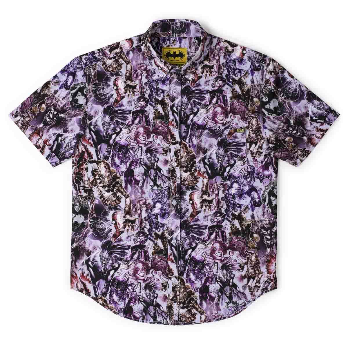 Batman "Rogues Gallery" – KUNUFLEX Short Sleeve Shirt - Image 5