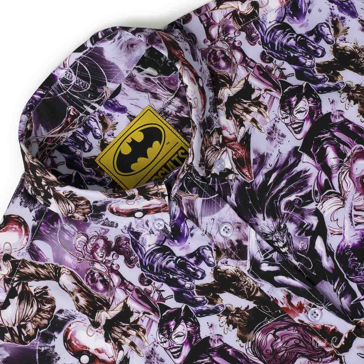 Batman "Rogues Gallery" – KUNUFLEX Short Sleeve Shirt - Image 6