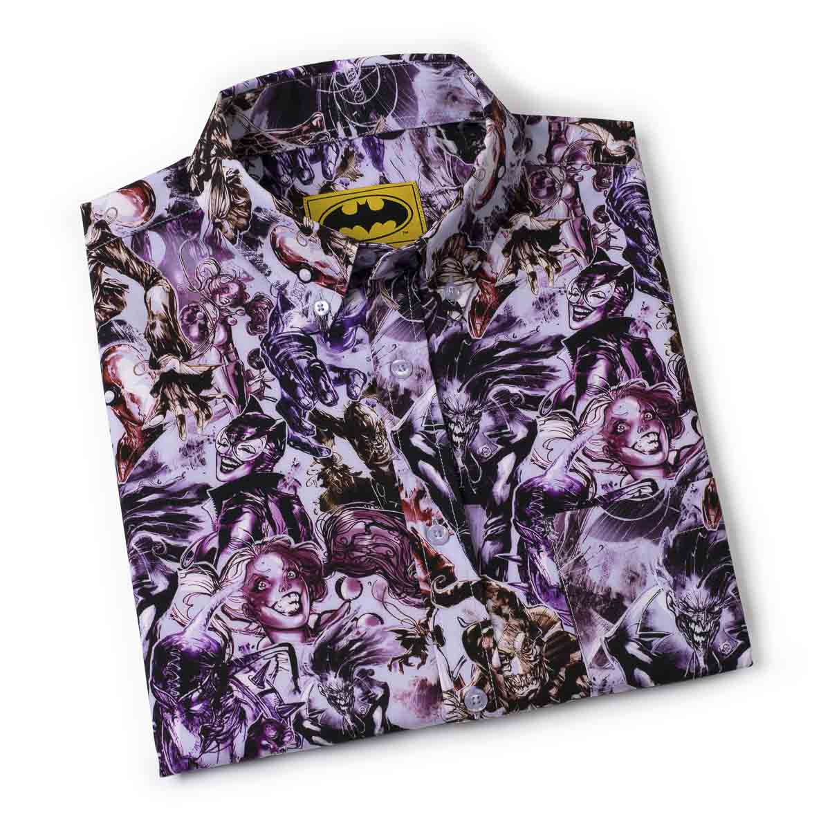 Batman "Rogues Gallery" – KUNUFLEX Short Sleeve Shirt - Image 8