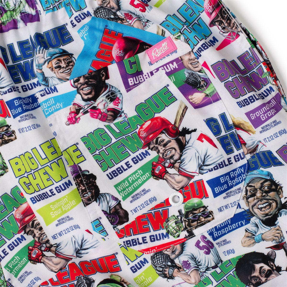 Big League Chew "Fresh Pouches" – Hybrid Shorts - Image 3