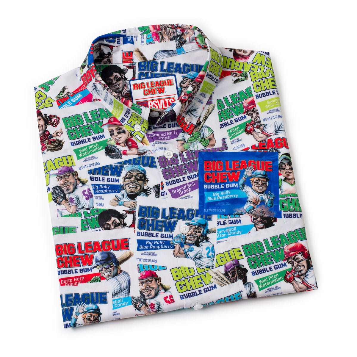 Big League Chew "Fresh Pouches" – KUNUFLEX Short Sleeve Shirt - Image 6