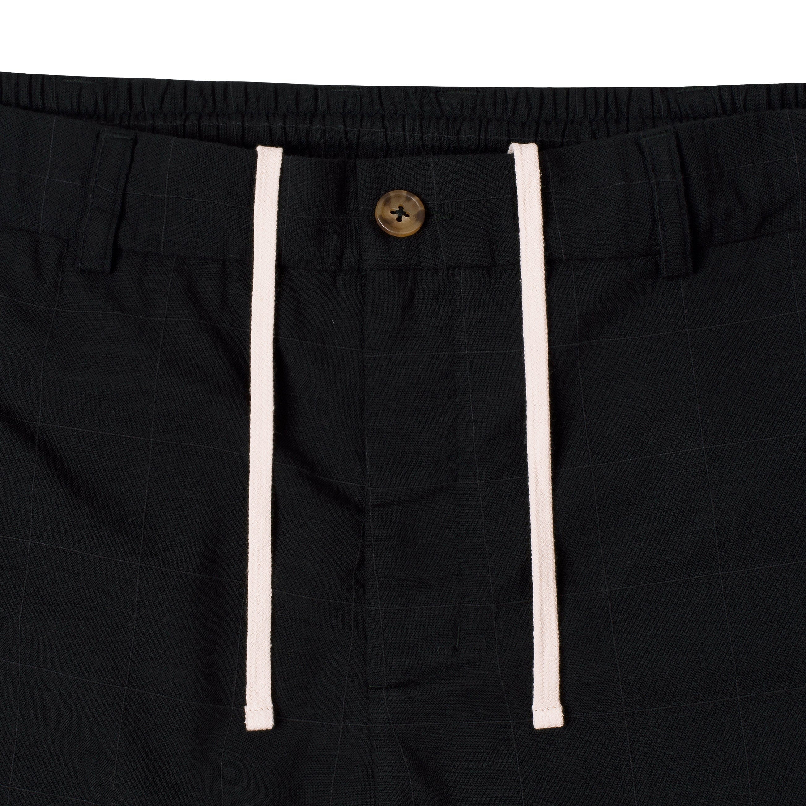 Obsidian Black – Bamboo Resort Shorts - Image 3