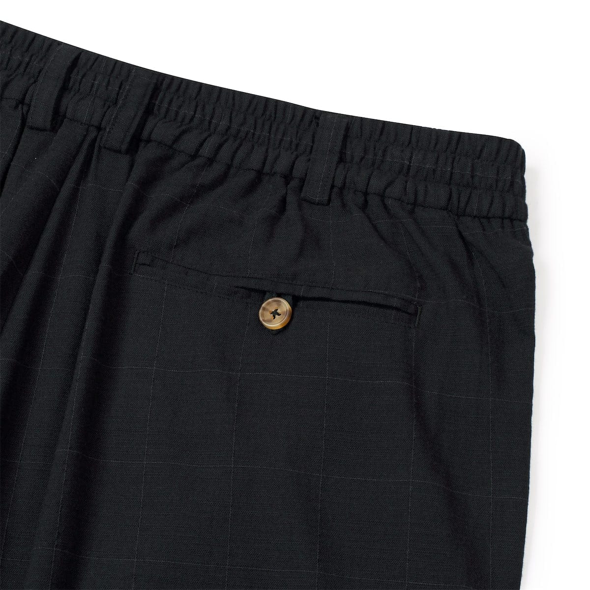 Obsidian Black – Bamboo Resort Shorts - Image 4
