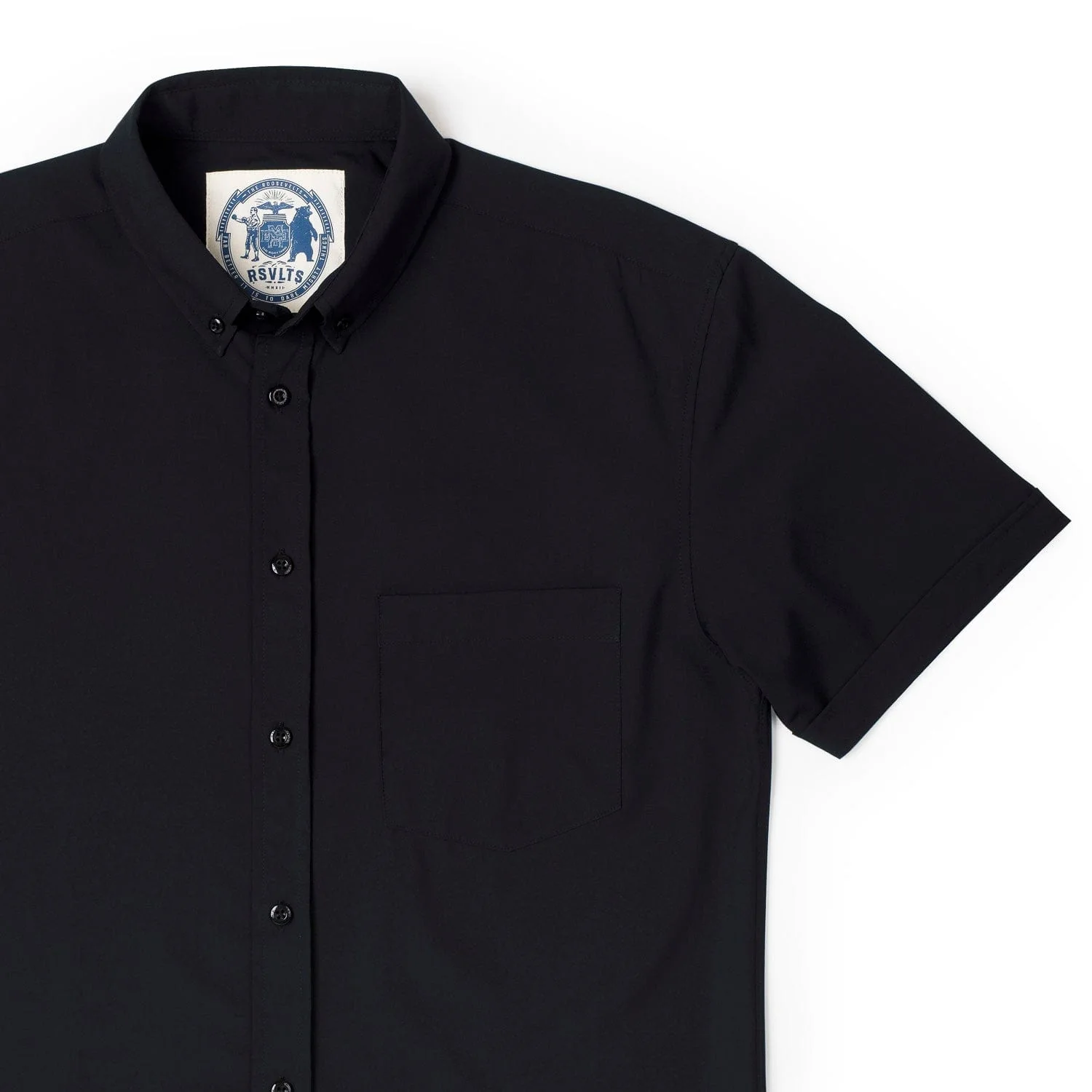 Cabana Collection “Black Sand Beach” – KUNUFLEX Short Sleeve Shirt - Image 2