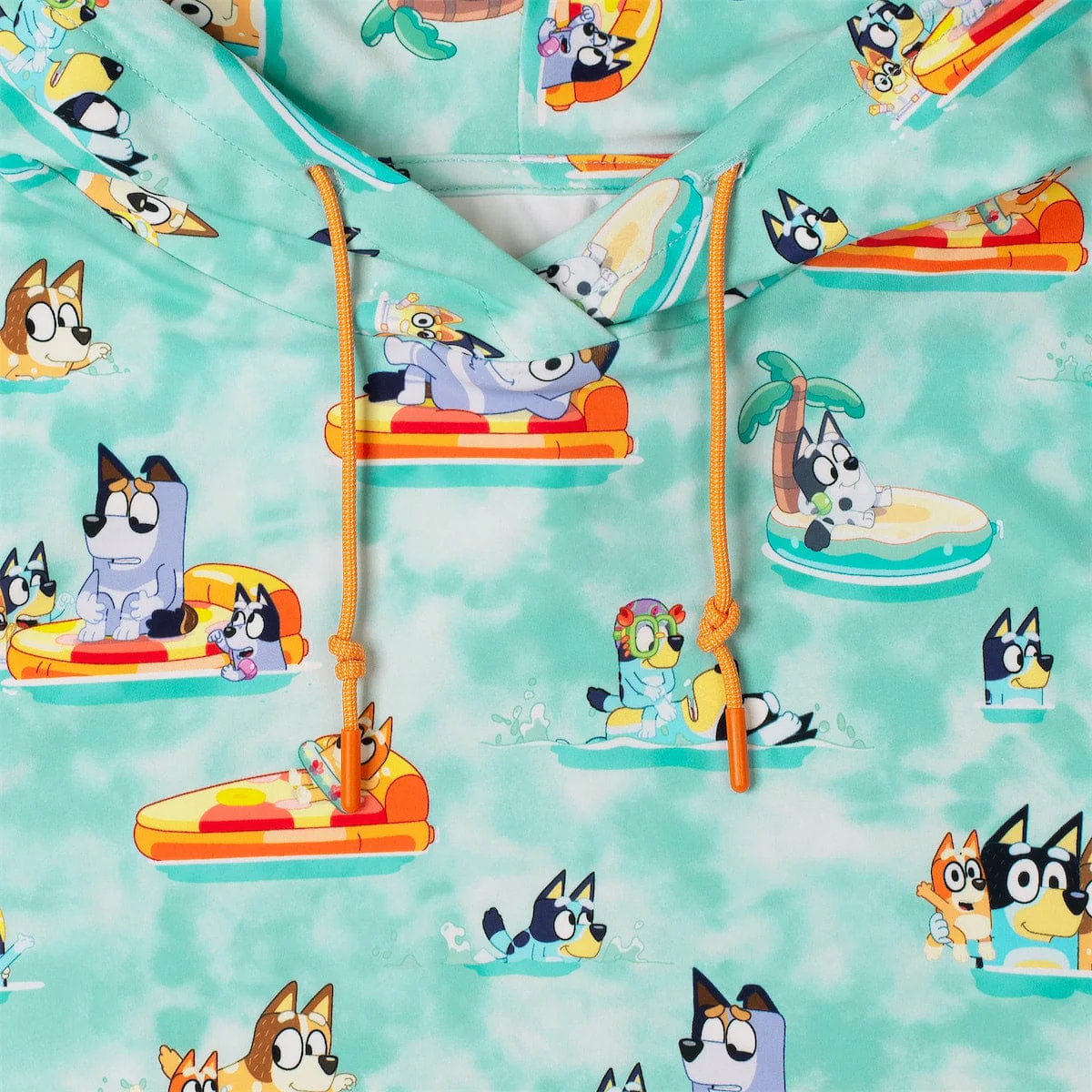 Bluey "Everybody in the Pool" – Performance Hoodie - Image 3