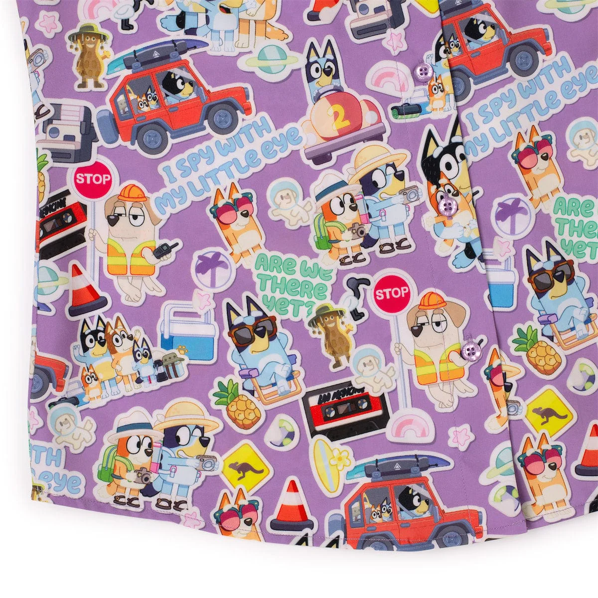 Bluey "Let's Motor" – Women's KUNUFLEX Short Sleeve Shirt - Image 6
