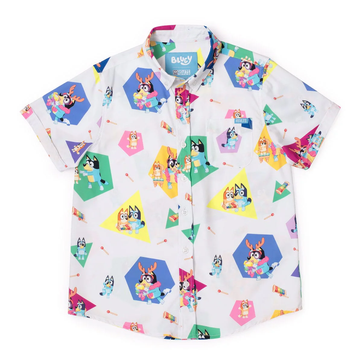 Bluey "Magic Xylophone" Youth – KUNUFLEX Short Sleeve Shirt