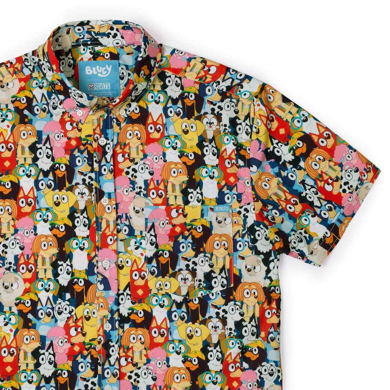 Bluey "Primary Pals" – KUNUFLEX Short Sleeve Shirt