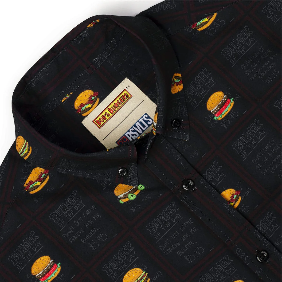 Bob's Burgers "Burgers of the Day" – KUNUFLEX Short Sleeve Shirt - Image 6