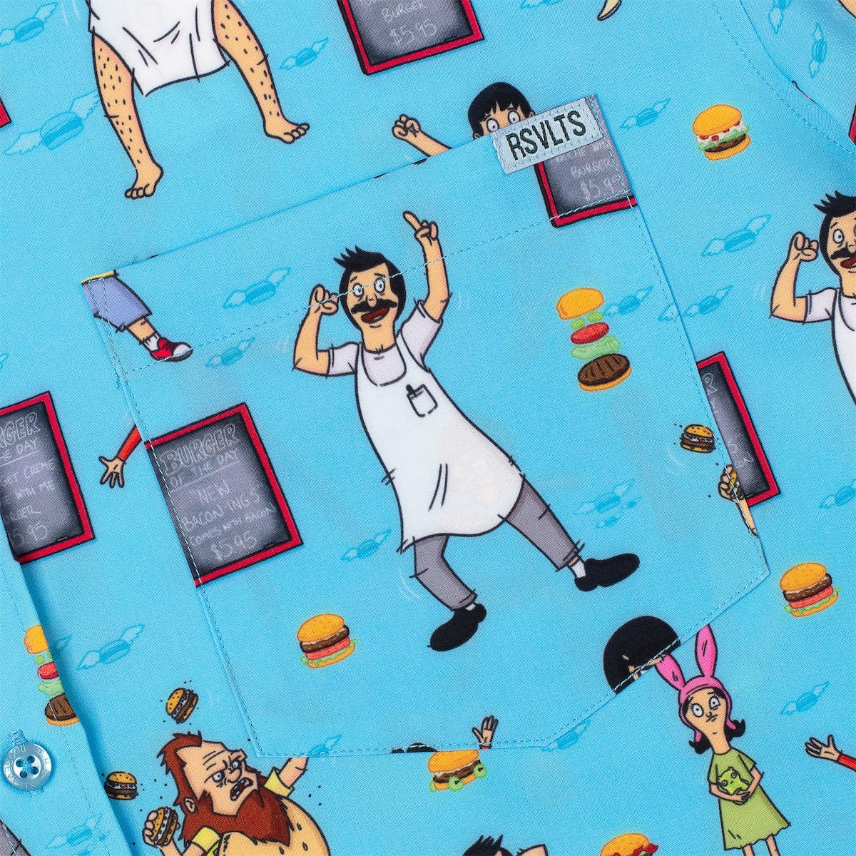 Bob's Burgers "Flippin’ Fantastic" – KUNUFLEX Short Sleeve Shirt - Image 3