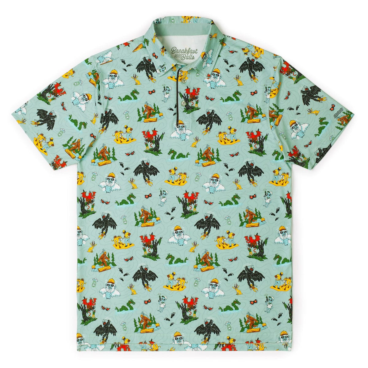 Breakfast BallsĀ® "Course Cryptids" ā All-Day Polo - Image 2