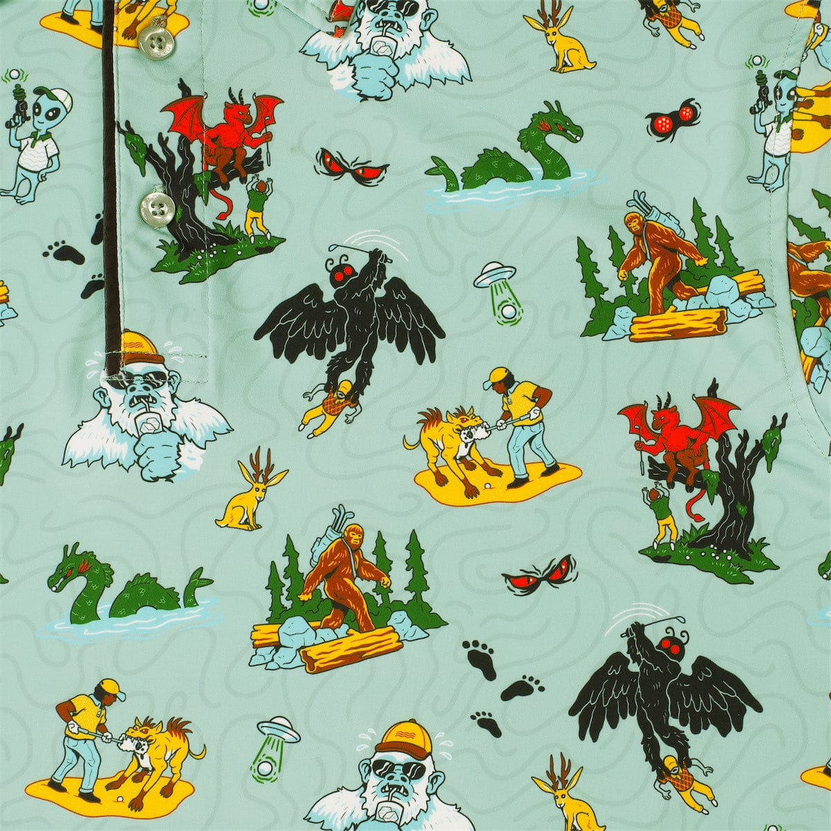 Breakfast BallsĀ® "Course Cryptids" ā All-Day Polo - Image 4
