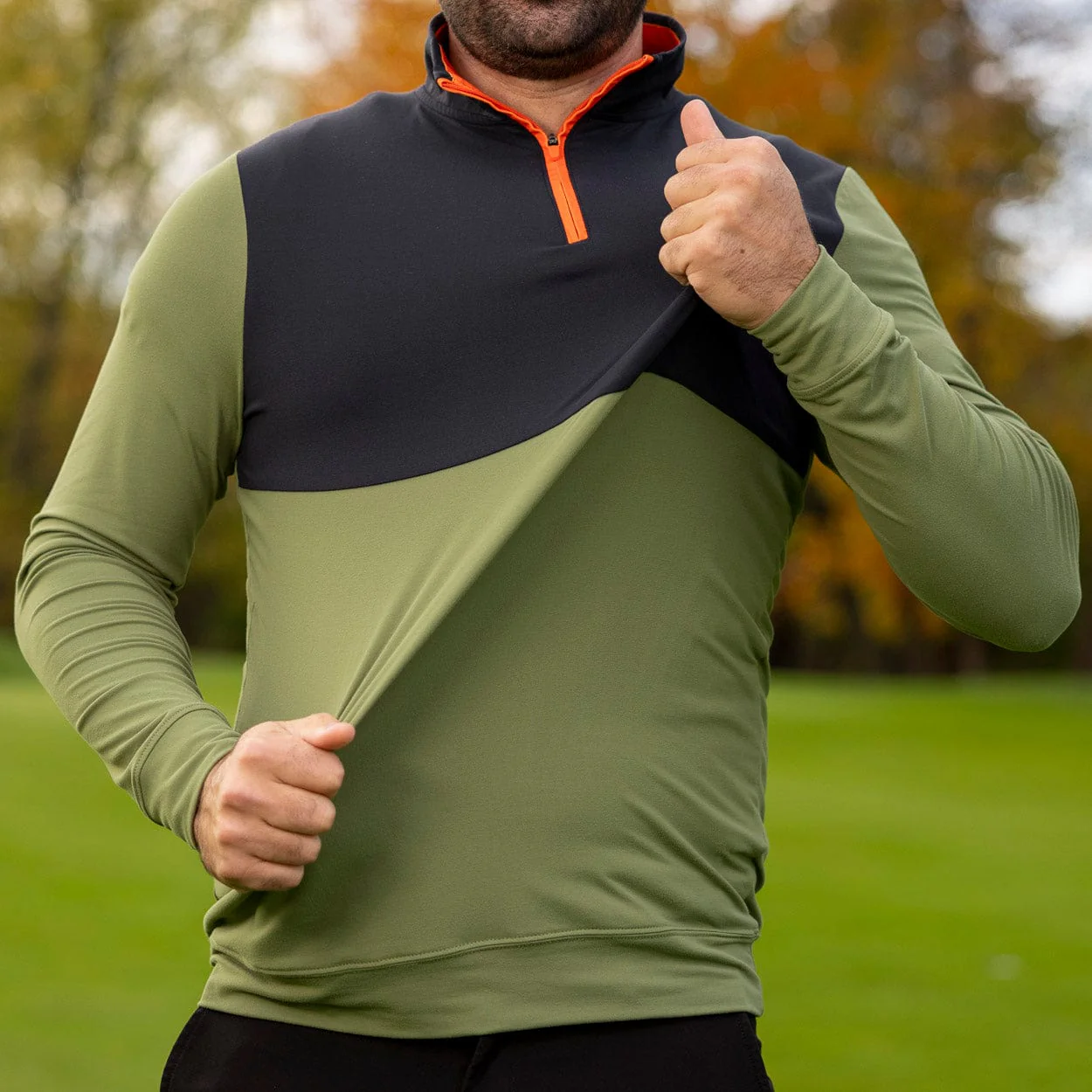 Breakfast Balls® "Olive" – Quarter Zip - Image 6