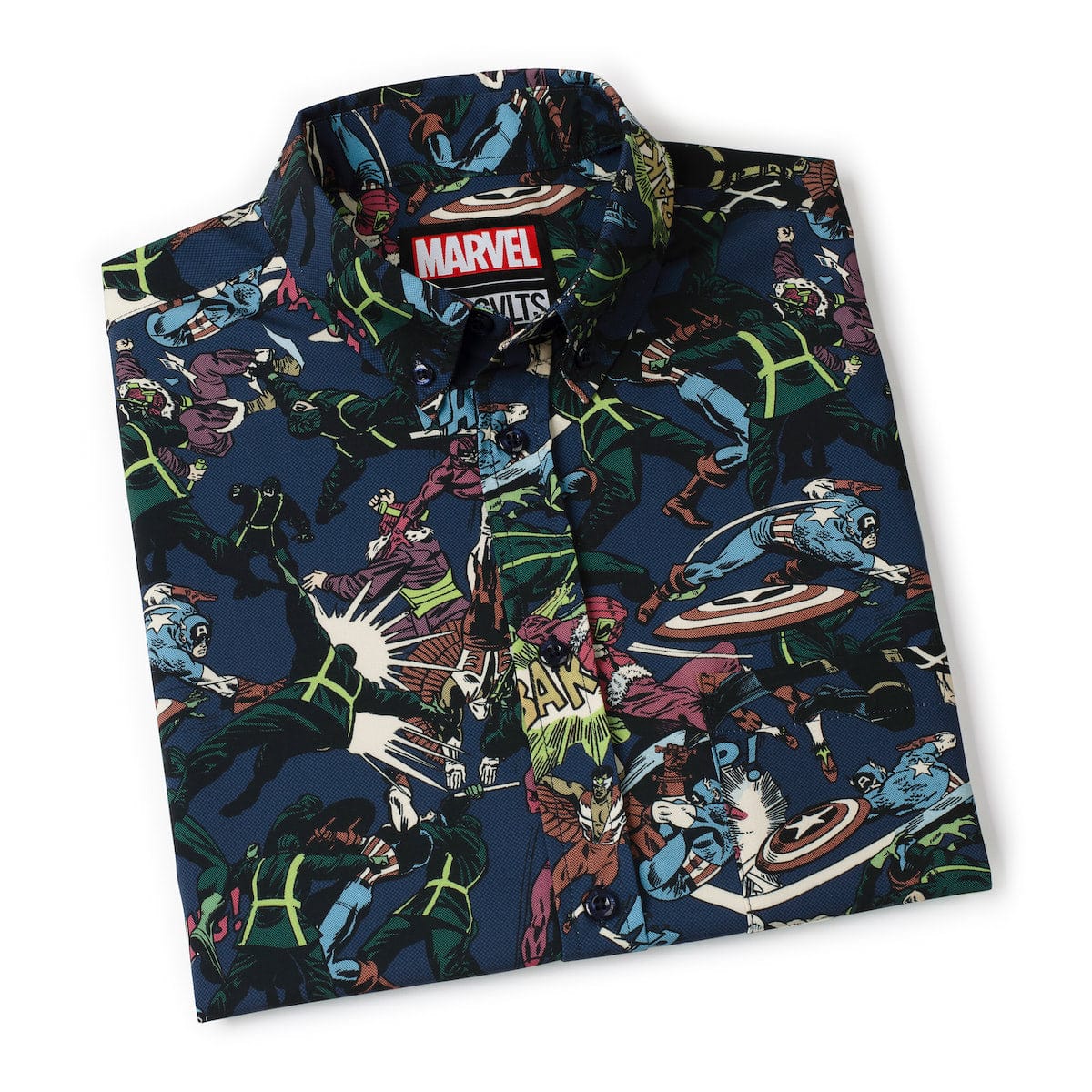 Captain America "No Surrender" – KUNUFLEX Short Sleeve Shirt - Image 8