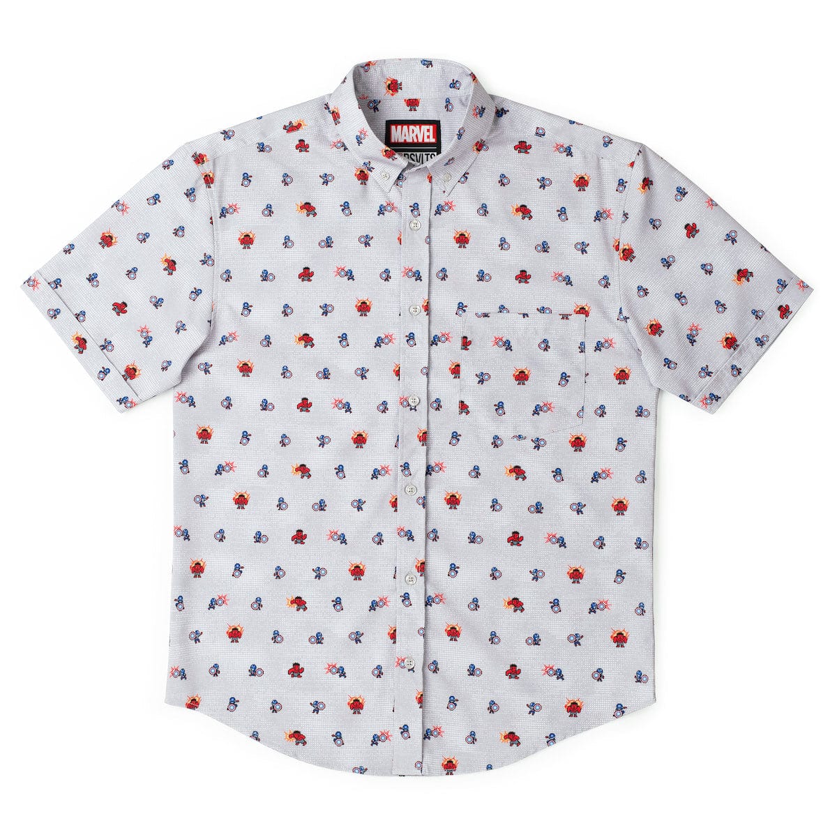 Captain America "Red Fightin' Blue" – KUNUFLEX Short Sleeve Shirt - Image 5