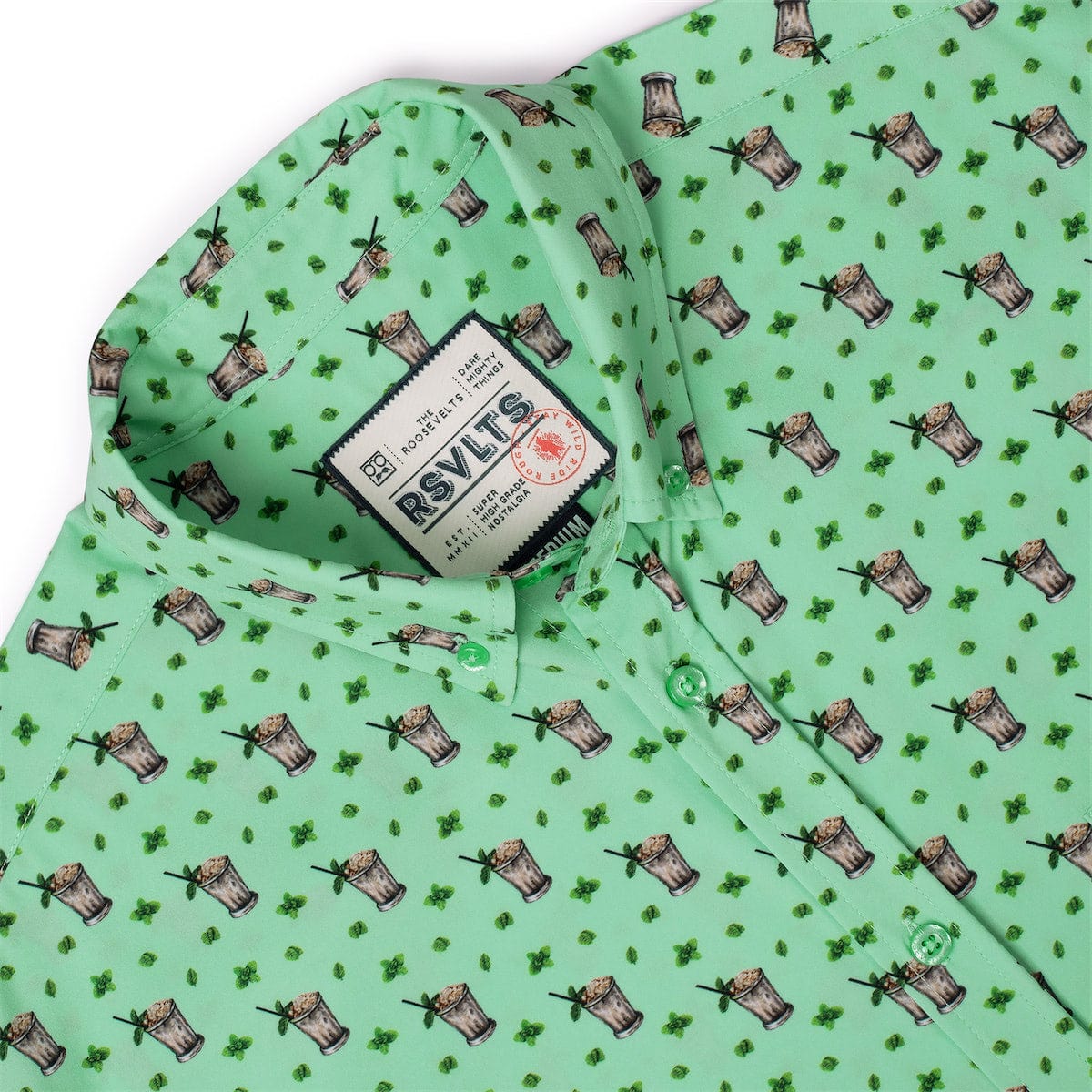 Classic Refresh-Mint – KUNUFLEX Short Sleeve Shirt - Image 7