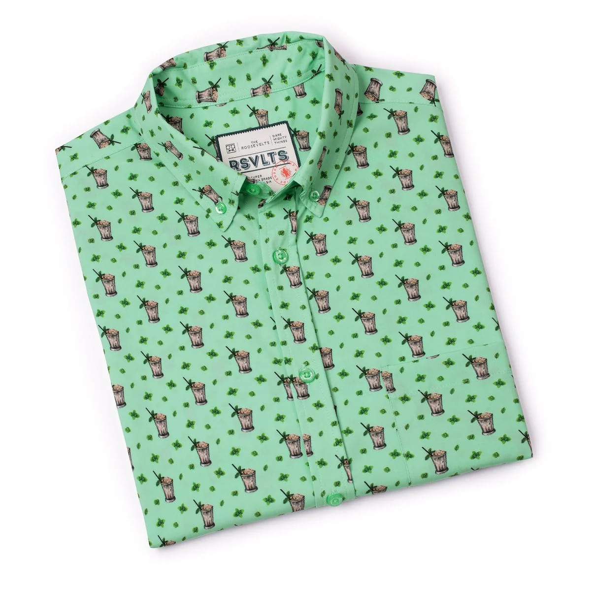 Classic Refresh-Mint – KUNUFLEX Short Sleeve Shirt - Image 8