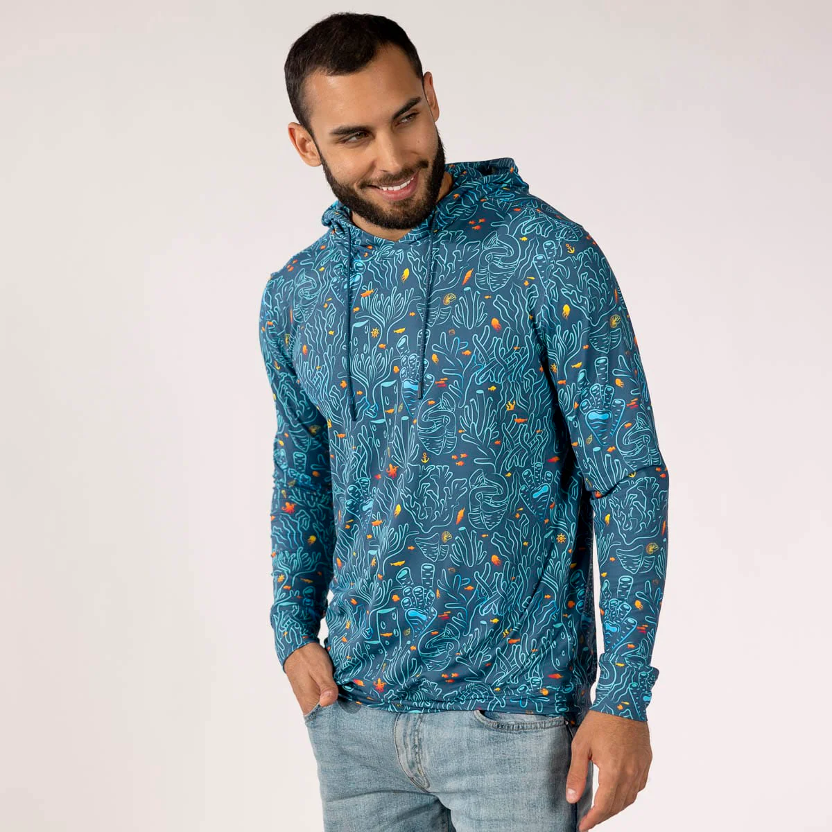Coral – Performance Hoodie - Image 3