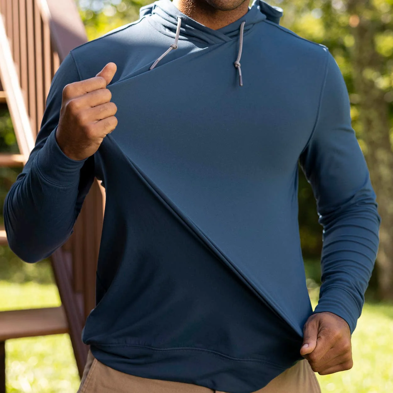 Cove Blue – Performance Hoodie - Image 3