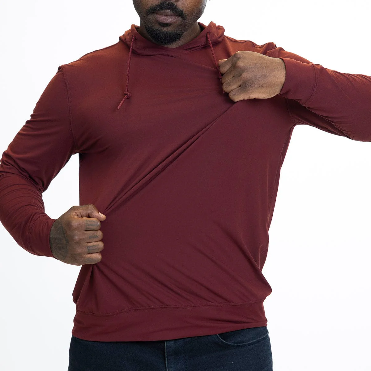 Crimson Cooler – Performance Hoodie - Image 3