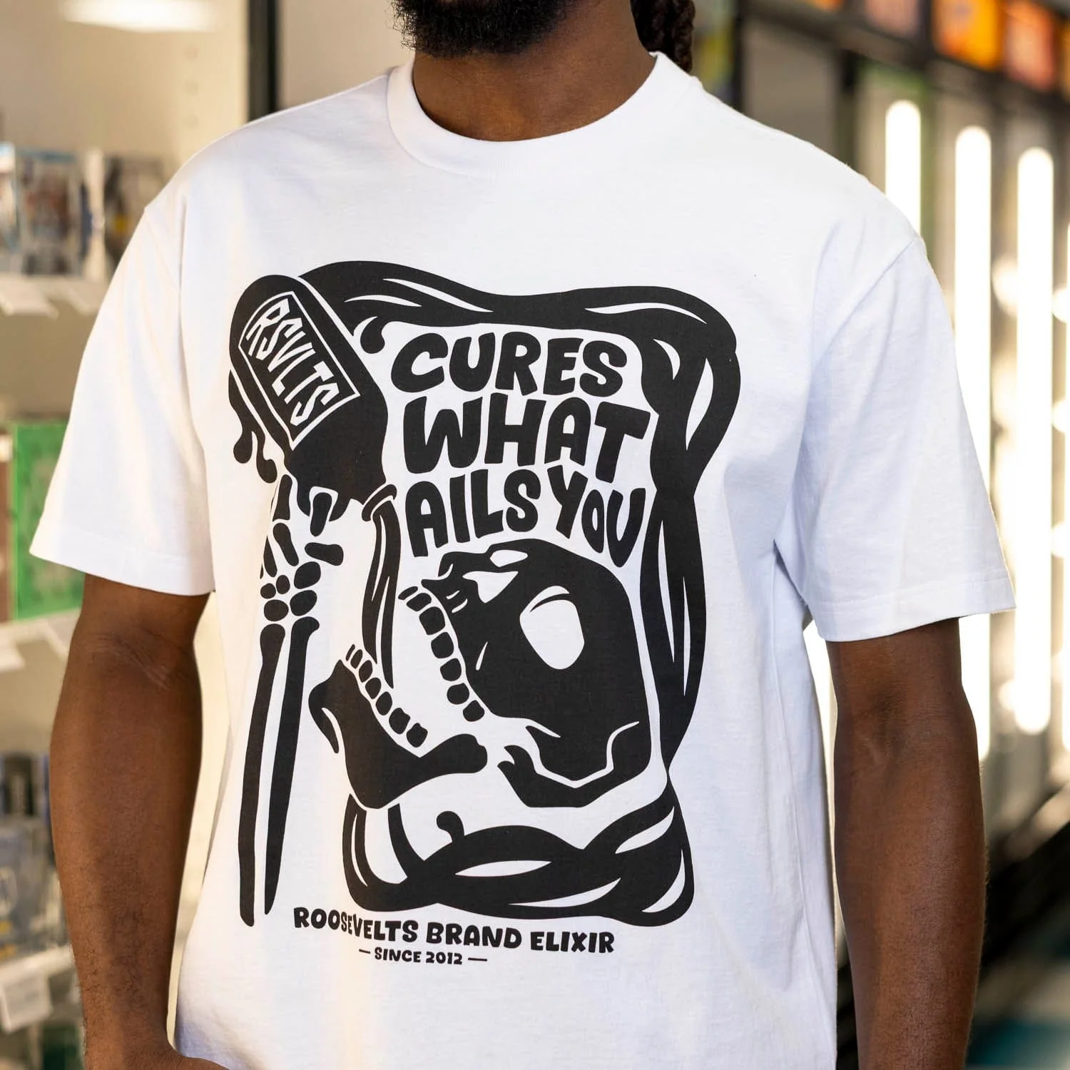 Cures What Ails You – Vintage Crewneck Tee