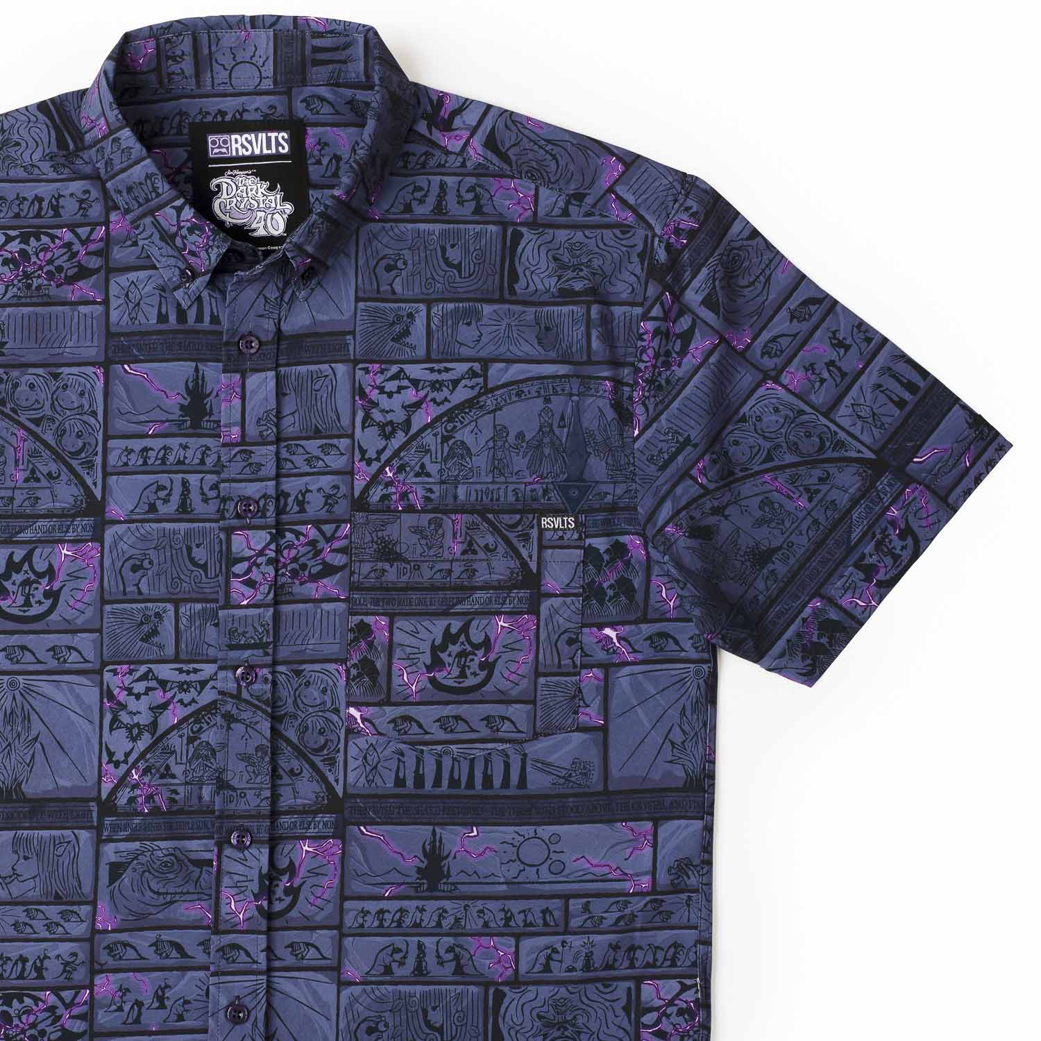 The Dark Crystal "Wall of Destiny" – KUNUFLEX Short Sleeve Shirt - Image 2