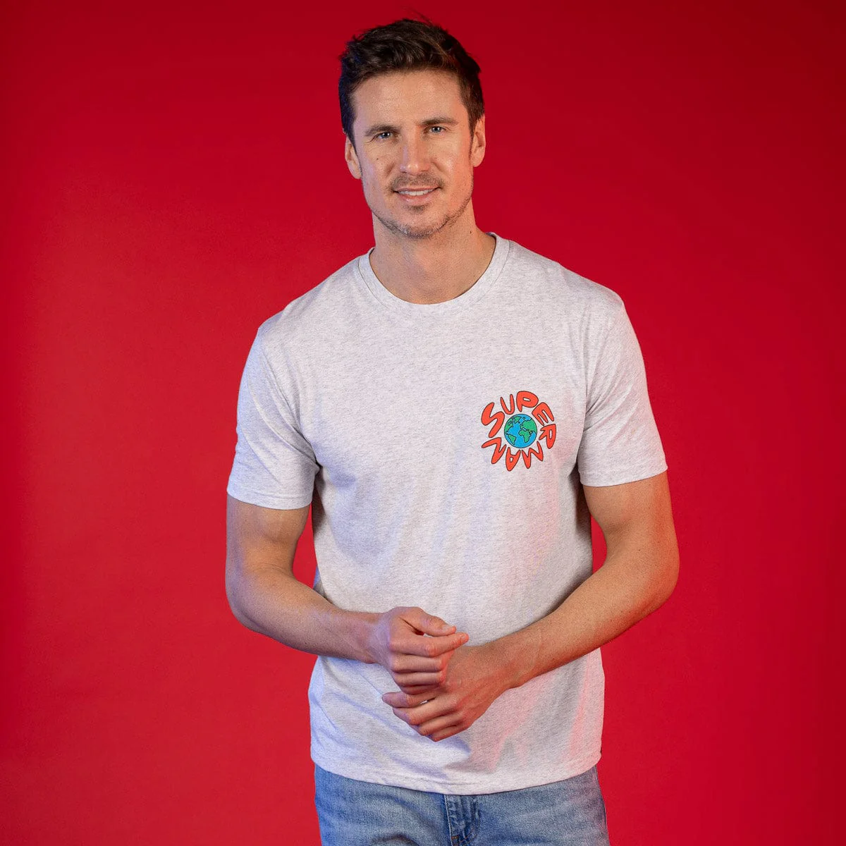 Superman™ "Force for Good" – Crewneck Tee - Image 2