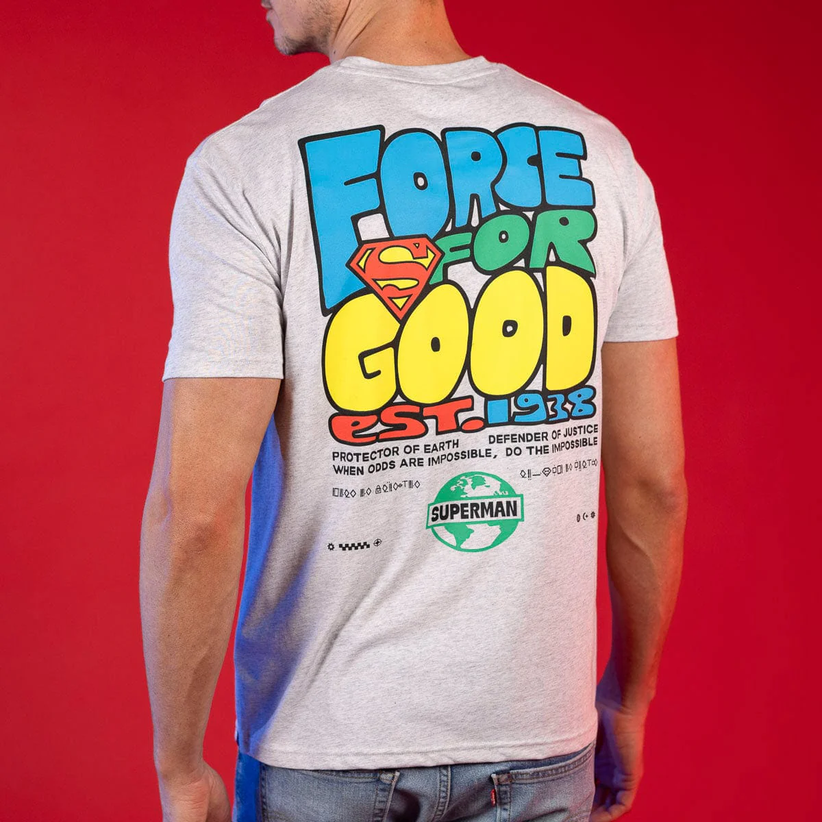 Superman™ "Force for Good" – Crewneck Tee - Image 6