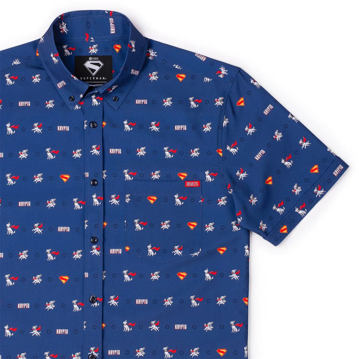 Superman™ "Pup, Pup, and Away!" – KUNUFLEX Short Sleeve Shirt